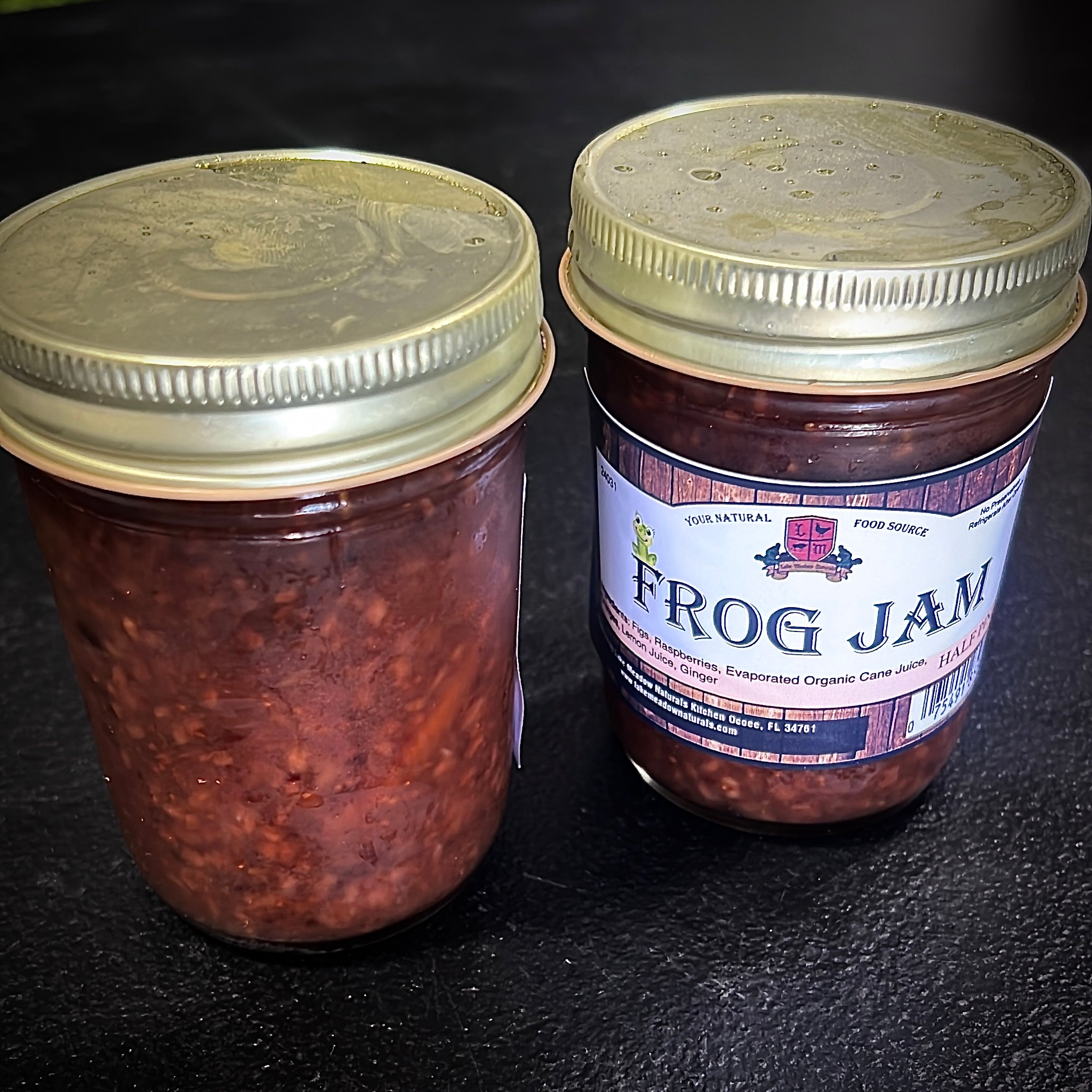FROG Jam - Fig, Rasberry,Orange, Ginger