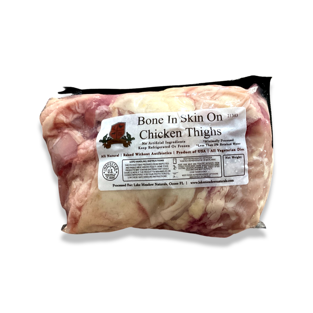 Bone-In Skin-On Chicken Thighs 2lbs Ave