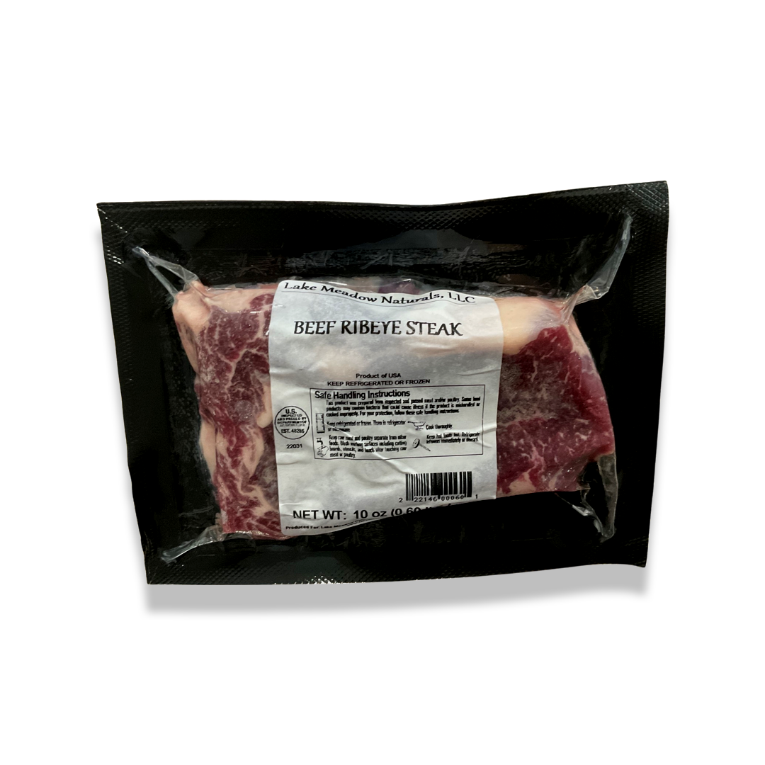 Beef Ribeye Steak 1/12OZ Avg