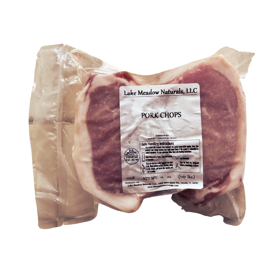 Heritage Pork Chops Bone-in 2" (2/PKG)